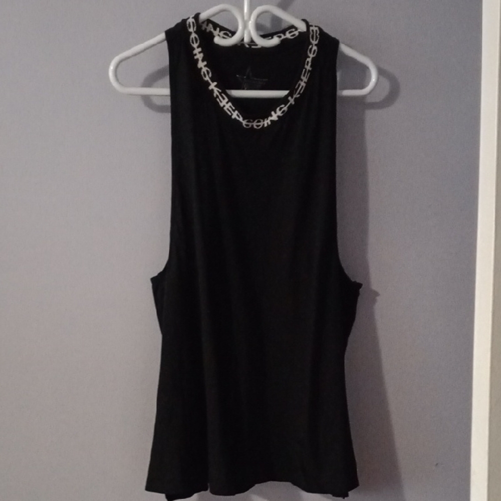 Terranovo Black Sleeveless Top - Picture 1 of 4